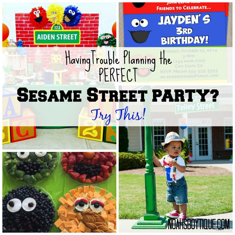 First Birthday Inspiration - Sesame Street Theme Party
