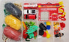 fire fighter Playdough Sensory Busy Box, Playdough Kit, Sensory Kit, Play Dough Kit, Fire Trucks, Sensory Box, Montessori, police rescue