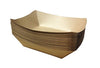 URPARTY - 50 pcs Classic Brown Disposable Paper Food Serving Tray 7" x 5" x 1.5" - 2.5 lb capacity