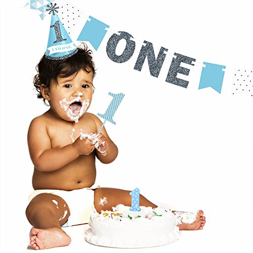 1st Birthday Boy - Smash Cake Kit - High Chair Decorations