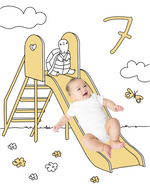 Slide Park Sketch Baby Photo Backdrop Photo Prop Background Monthly Pictures Milestone Backdrop