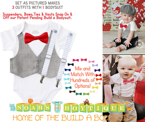baby boy clothes 1st birthday outfit gift set noah's boytique