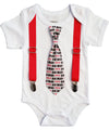 Baby Boy Valentines Outfit - Valentines Day Outfit - Heartbreaker Tie - Heart Tie and Ssupenders - First Valentines - Newborn Valentines - noahs boytique - cupcakemag