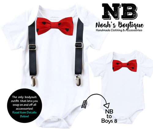 valentines day outfits for baby boys kissing booth valentines onesie heart bow tie newborn first valentines