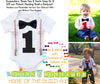Baseball First Birthday Shirt Baby Boy
