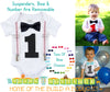 Baseball Stitch Noah's Boytique Bodysuit Suspenders - Snap on Suspenders - Suspender Outfit - Baby Suspenders - Baseball Party - Baseball
