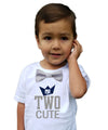 2nd birthday shirt for boys crown navy grey bow tie too cute two mr ideas inspiration