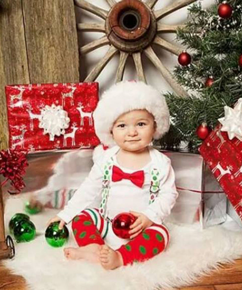 Christmas Outfit Baby Boy - Santa Picture Outfit - Christmas Legwarmer Bodysuit - First Christmas - Toddler - Infant - Christmas Shirt - Dot