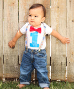 circus birthday outfit baby boy - boys first birthday outfit - 1st birthday - carnival party