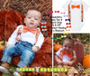 Baby Boy Thanksgiving Fall Outfit Pumpkin Patch Noah's Boytique