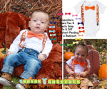 Baby Boy Thanksgiving Fall Outfit Pumpkin Patch Noah's Boytique