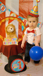 circus birthday outfit baby boy - boys first birthday outfit - 1st birthday - carnival party - circus first birthday onesie