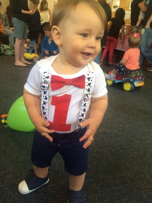 mickey mouse first birthday outfit baby boy