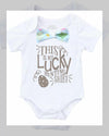 Baby Boy Easter Outfit with Bow Tie and Cute Saying