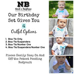 first birthday outfits for boys bow tie suspenders number one snap on bow tie onesie cake smash 1st