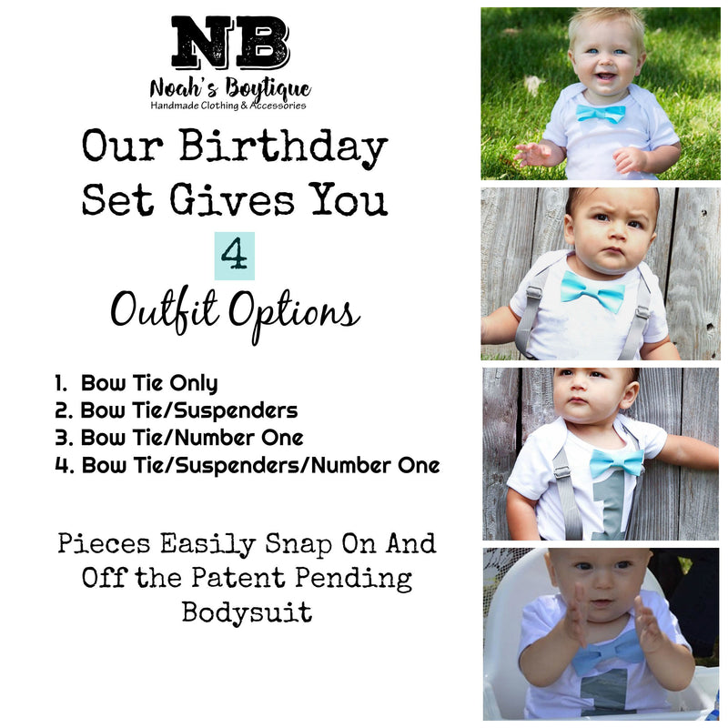 first birthday outfits for boys bow tie suspenders number one snap on bow tie onesie cake smash 1st