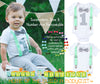 First Birthday Boy Mint and Grey - Mint Suspenders - Number One - Boys First Birthaday Clothes - Cute First Birthday - 1st - Grey Bow Tie - Noah's Boytique Bodysuit - Baby Boy First Birthday Outfit