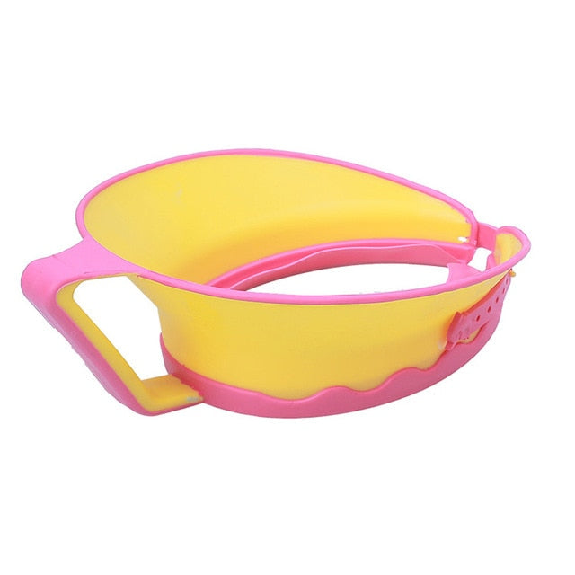 Baby Kids Bath Cap Visor Hat Adjustable Shower Shampoo Protect Eye Ears Hair Wash Shield Waterproof Splashguard for Children In
