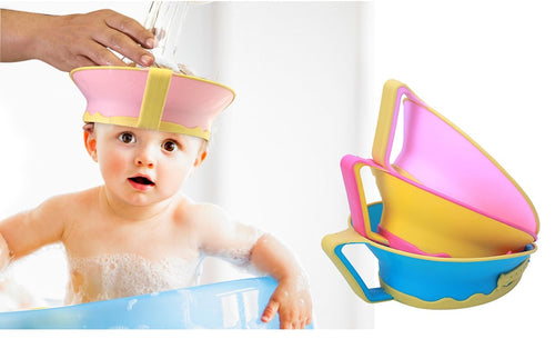 baby bath visor to keep shampoo out of eyes bath hat baby shower gift mom must have