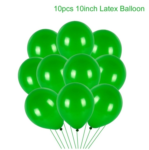 Jungle Party Decorations Green Balloons Palm Leaf latex Animal Forest Birthday Balloon Safari Party Decor Jungle Balloons Animal Zoo Safari Birthday