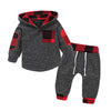 Children Clothing Autumn Winter Baby Boy Clothes Outfit Kids Clothes Tracksuit Suit For Toddler Boys Clothing Sets Buffalo Plaid