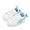 Baby Boy Girl Classic Sports Sneakers Newborn Leather Non-slip First Walkers With Bow Infant Toddler Soft Sole Shoes