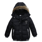 Kids Winter Jacket Parka Thick Warm Coat with Fur Hood Boys and Girls Coats