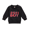 Mama's Boy Buffalo Plaid Sweatshirt