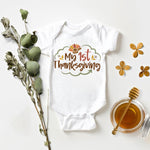 My Rolls are Homemade Bodysuit Funny Thanksgiving Outfit for Boys Girls My First Thanksgiving Onesie