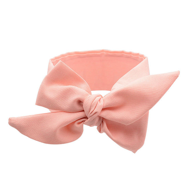 Baby Girl Headband Big Bow Headwrap 19 Color Choices