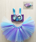 Baby Toddler Girl Tutu Birthday Set Cake Smash Dress Up Picture Outfit