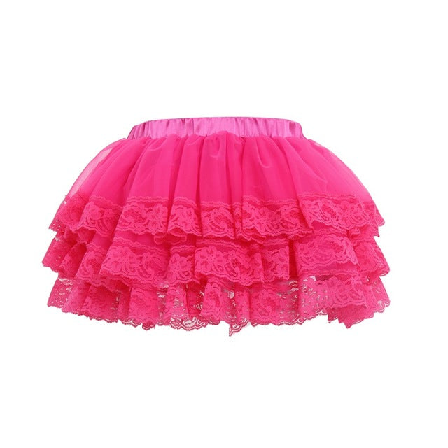 Baby Girl Tutu Birthday Skirt Pink Aqua Ivory