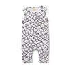 Baby Boy Clothes Fashion Plaid Print Sleeveless Baby Boy Jumpsuits Summer Baby Boys Rompers