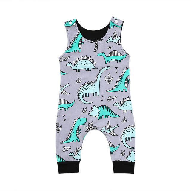 Dinosaur Baby Romper Summer Outfit Baby Boy