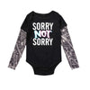 punk rock baby outfit punk rock baby onesie hipster baby outfit gifts for parents with tattoos funny baby onesies baby tattoo sleeves baby shower gift for tattoo parents baby onesie with tattoo sleeves baby boy tattoo sleeve outfit sorry not sorry