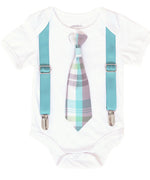 baby boy easter outfit baby boy clothes  baby boy  toddler boy  newborn boy  outfits for boys tie and suspenders  set  baby boy easter  easter  easter outfit  easter bunny tie  shirt  outfits for easter onesie cute first easter noahs boytique